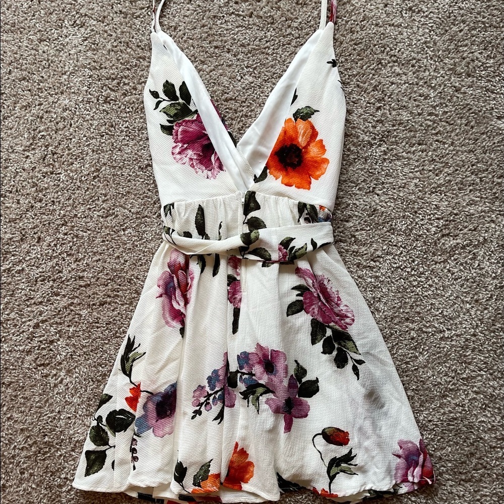 Trac | Floral Mini Dress | Size XS - Picture 2 of 8